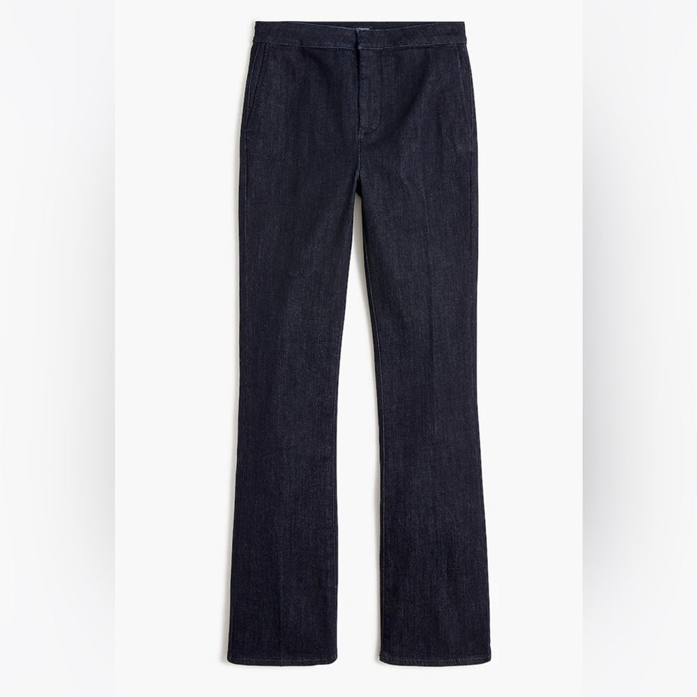 J. Crew Factory Dark Blue Flare Jeans NWOT